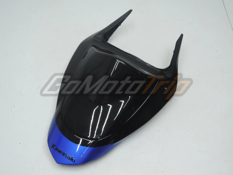 2003 2004 Kawasaki Ninja Zx 6r Black Blue Fairing 12