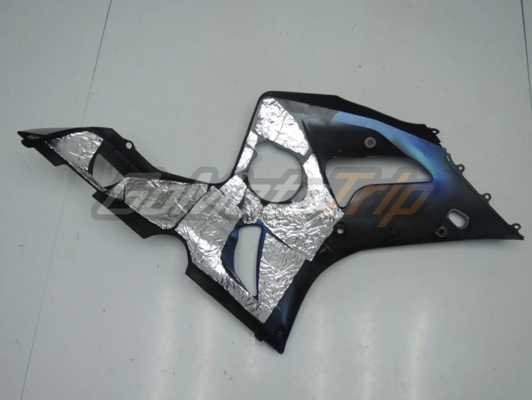 2003 2004 Kawasaki Ninja Zx 6r Black Blue Fairing 9