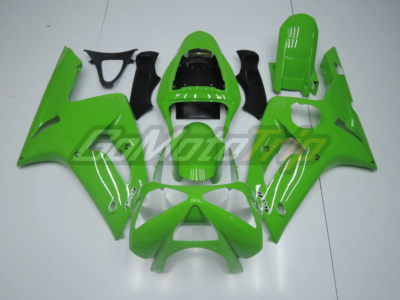 2003 2004 Kawasaki Ninja Zx 6r Green Fairing 1