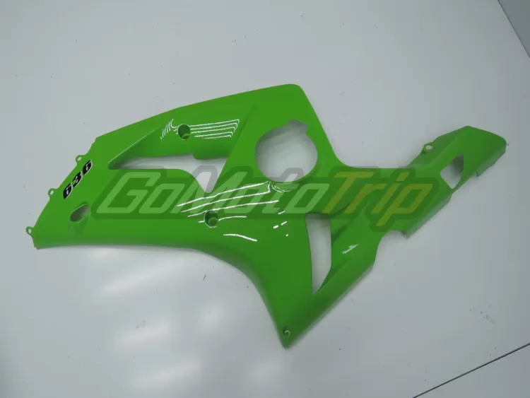 2003 2004 Kawasaki Ninja Zx 6r Green Fairing 8