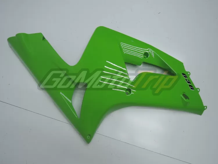 2003 2004 Kawasaki Ninja Zx 6r Green Fairing 9