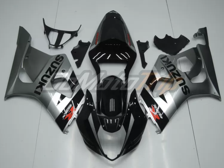 2003 2004 Suzuki Gsx R1000 Black Gray Fairing 1