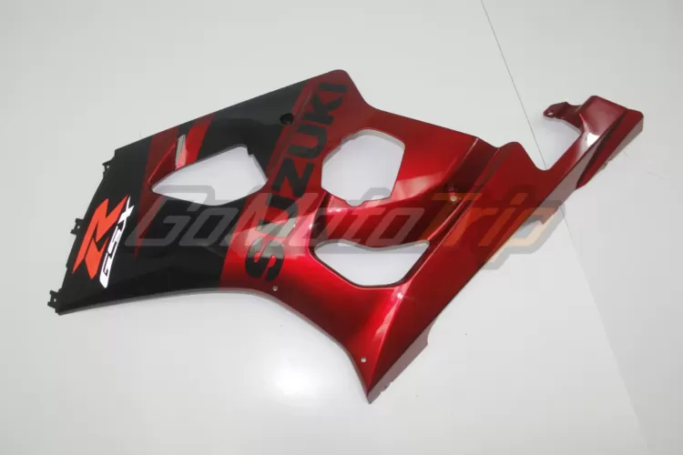 2003 2004 Suzuki Gsx R1000 Black Red Fairing 7