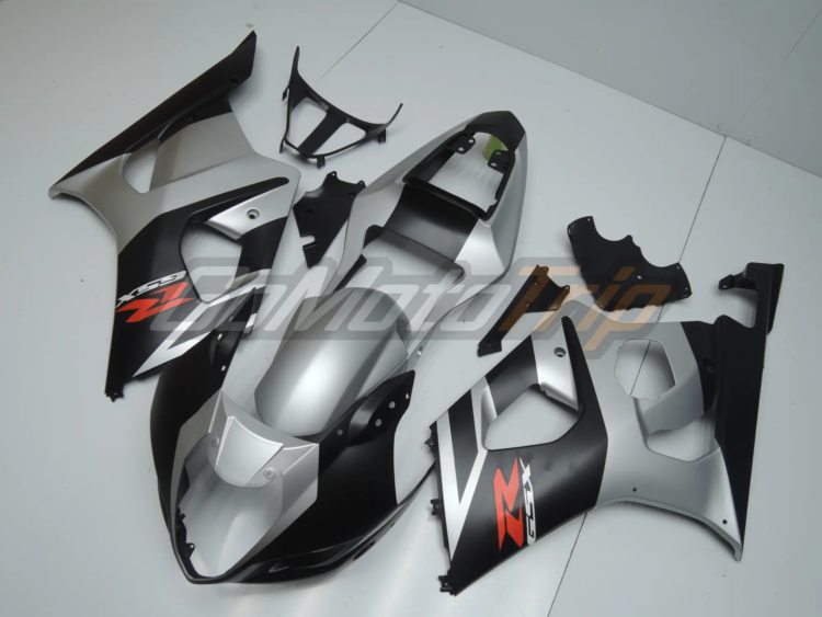 2003 2004 Suzuki Gsx R1000 Black Silver Fairing 2