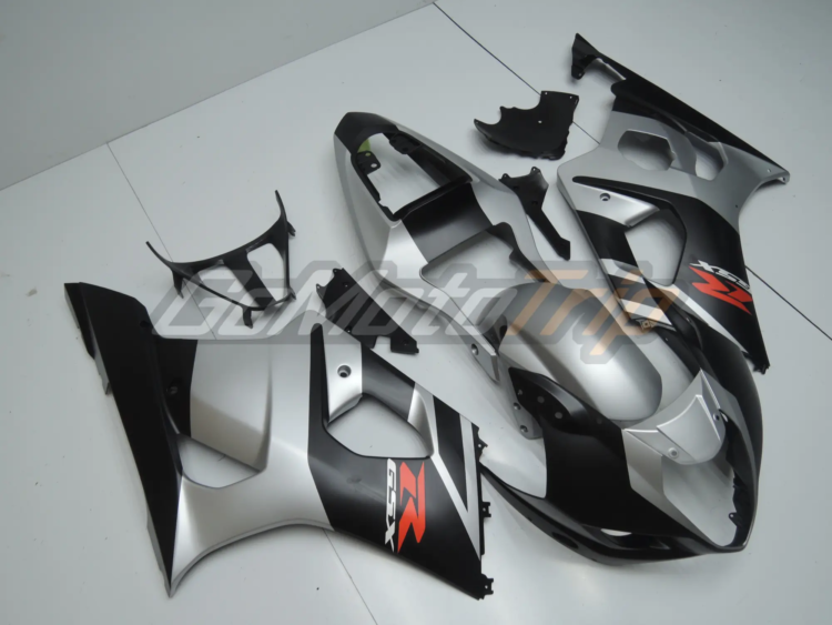 2003 2004 Suzuki Gsx R1000 Black Silver Fairing 3