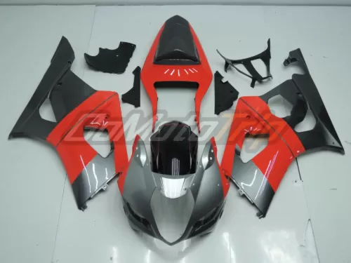 2003 2004 Suzuki Gsx R1000 Red Gray Fairing 1