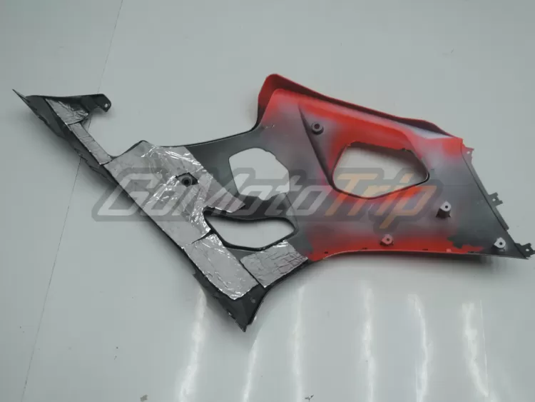 2003 2004 Suzuki Gsx R1000 Red Gray Fairing 9