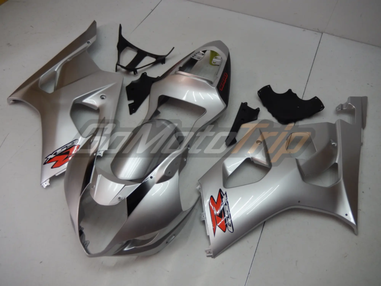 2003 2004 Suzuki Gsx R1000 Silver Fairing 2