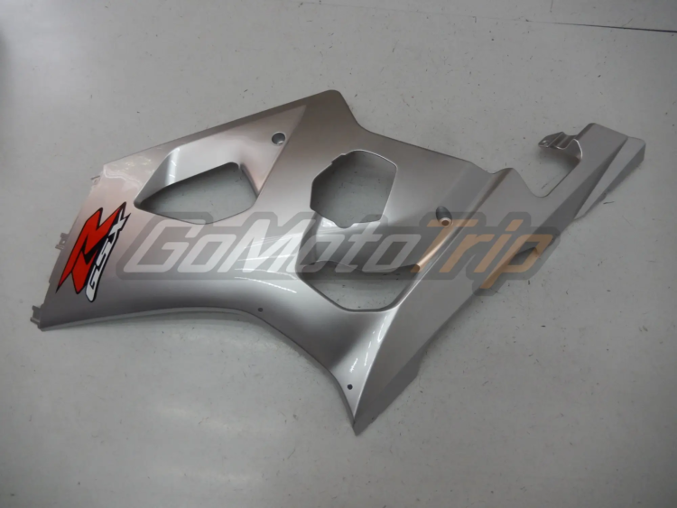 2003 2004 Suzuki Gsx R1000 Silver Fairing 7