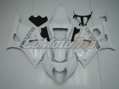 2003 2004 Suzuki Gsx R1000 White Fairing 1