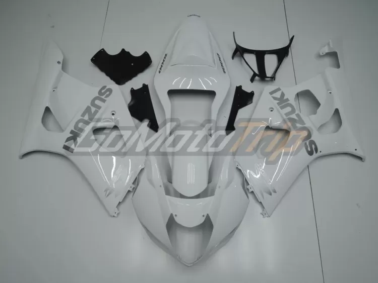 2003 2004 Suzuki Gsx R1000 White Fairing 1