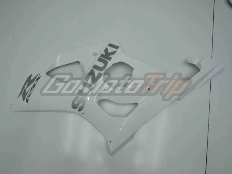 2003 2004 Suzuki Gsx R1000 White Fairing 6