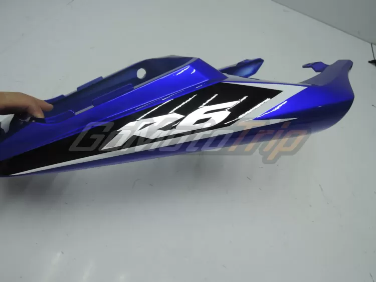 2003 2005 Yamaha Yzf R6 Black Blue Fairing 12