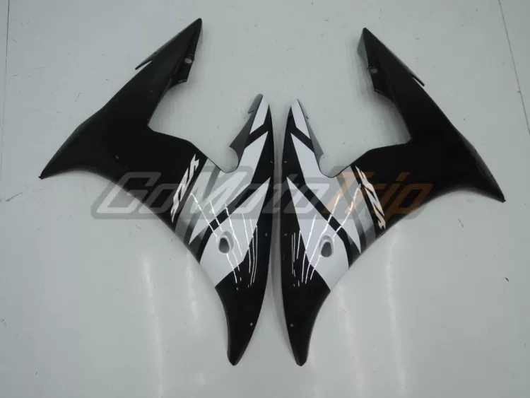 2003 2005 Yamaha Yzf R6 Black Blue Fairing 8