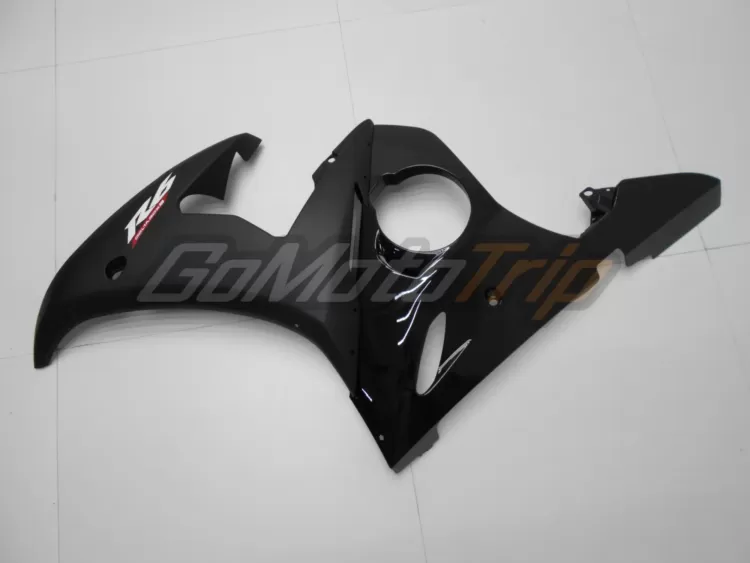 2003 2005 Yamaha Yzf R6 Black Fairing2 10