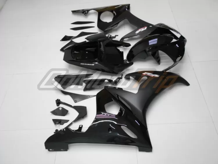 2003 2005 Yamaha Yzf R6 Black Fairing2 5