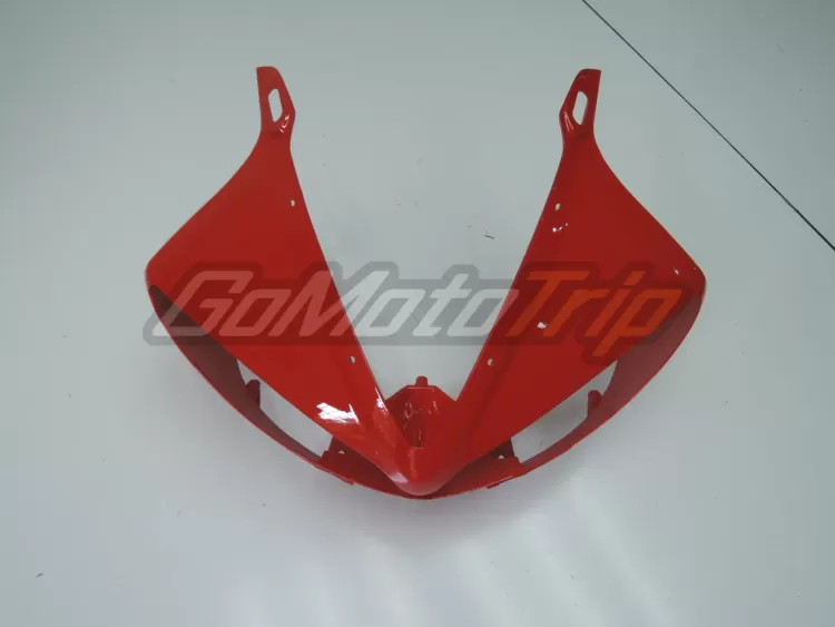 2003 2005 Yamaha Yzf R6 Black Red Fairing 4