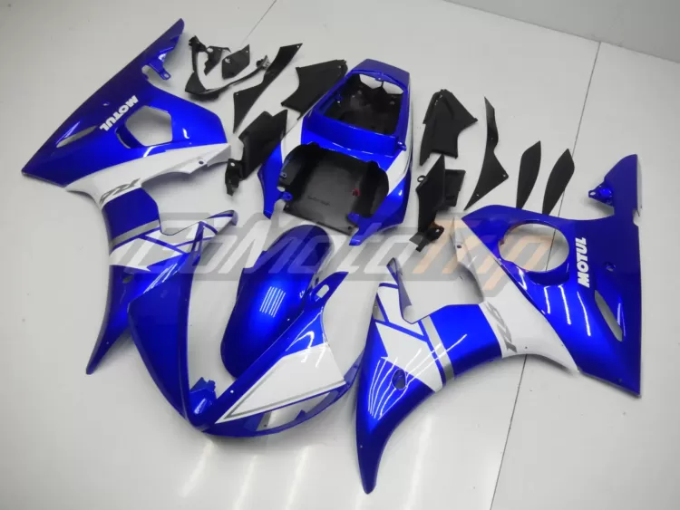 2003 2005 Yamaha Yzf R6 Blue Fairing2 2