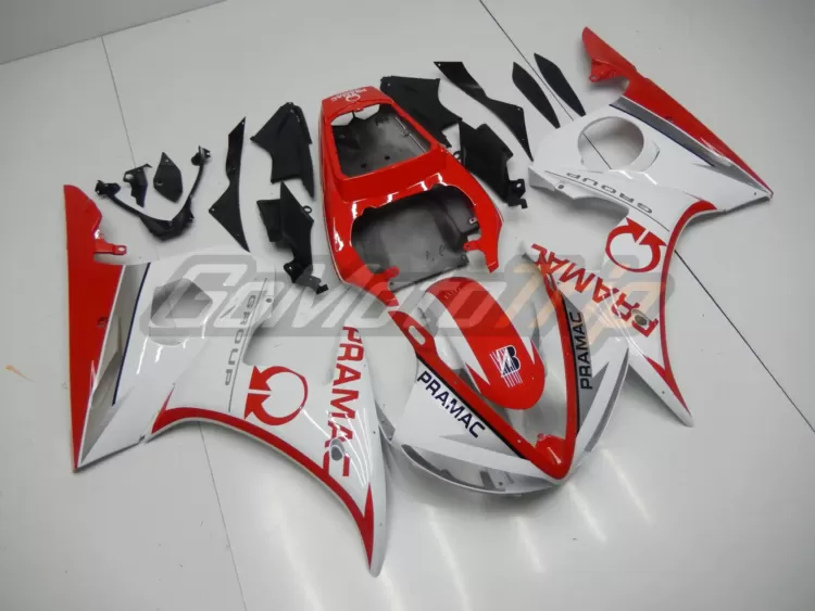 2003 2005 Yamaha Yzf R6 Pramac Fairing 3