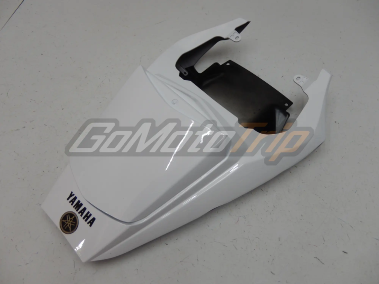 2003 2005 Yamaha Yzf R6 White Red Flame Fairing 13