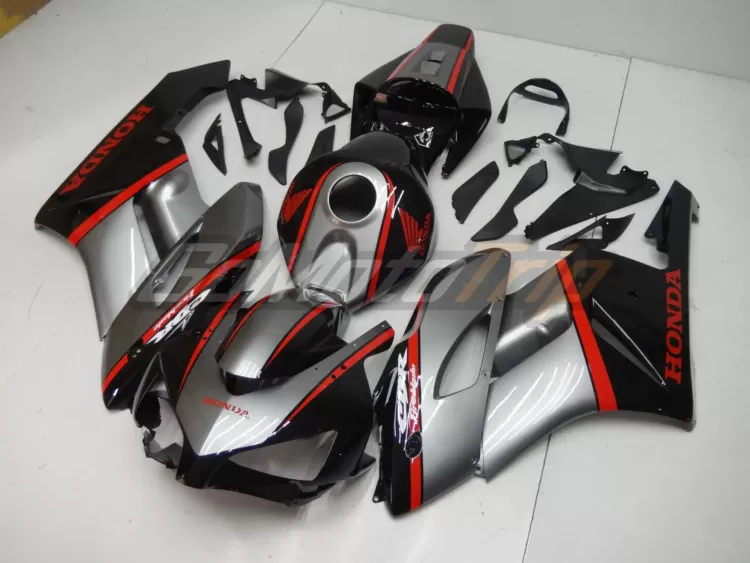 2004 2005 Honda Cbr1000rr Black Gray Fairing 2