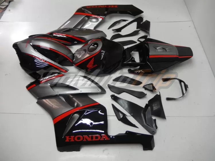 2004 2005 Honda Cbr1000rr Black Gray Fairing 4