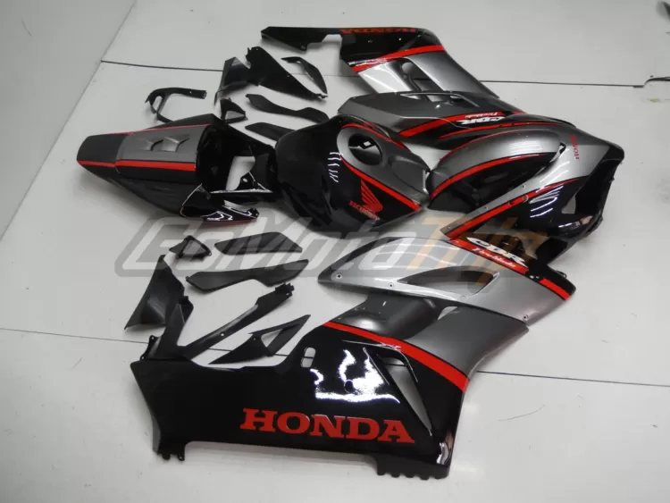 2004 2005 Honda Cbr1000rr Black Gray Fairing 5