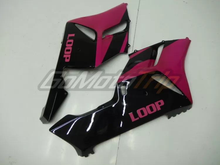 2004 2005 Honda Cbr1000rr Black Pink Fairing 11