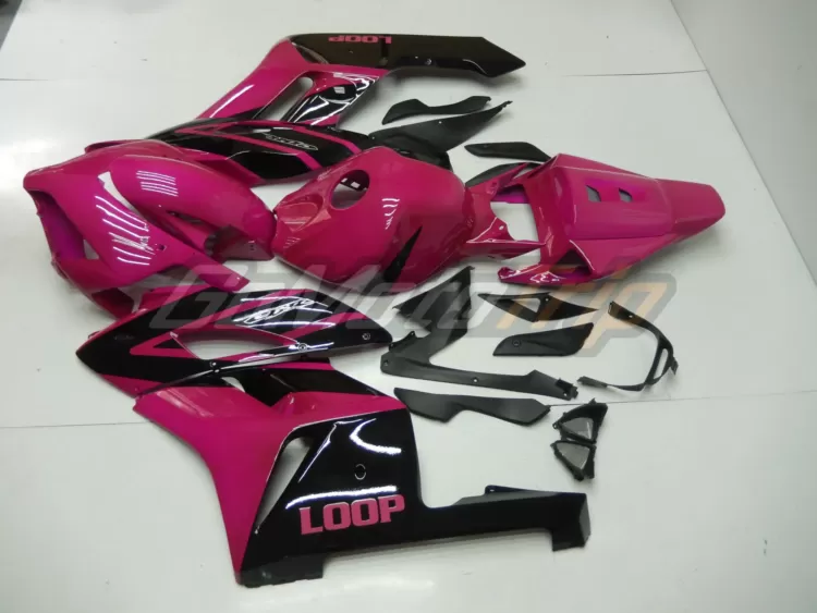 2004 2005 Honda Cbr1000rr Black Pink Fairing 4