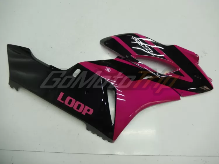 2004 2005 Honda Cbr1000rr Black Pink Fairing 9