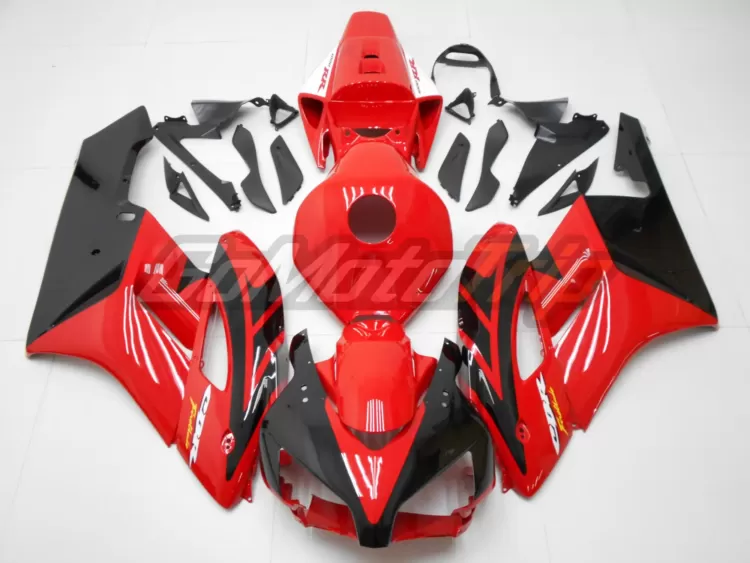 2004 2005 Honda Cbr1000rr Black Red Fairing2 1