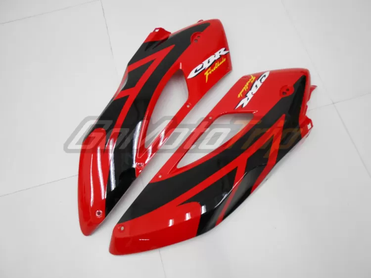 2004 2005 Honda Cbr1000rr Black Red Fairing2 13