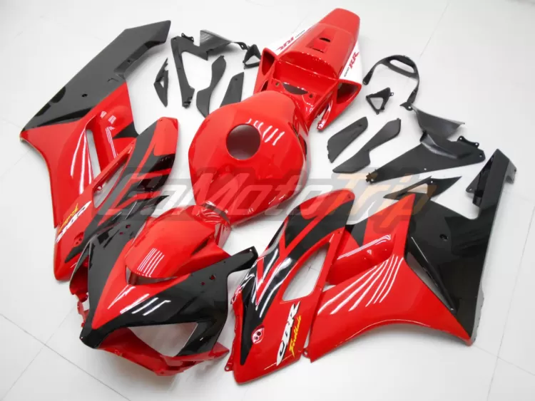 2004 2005 Honda Cbr1000rr Black Red Fairing2 2