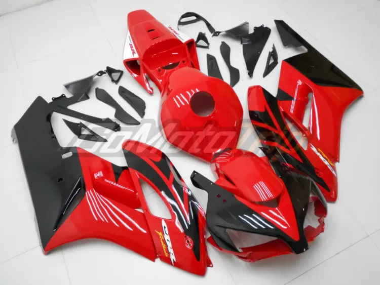 2004 2005 Honda Cbr1000rr Black Red Fairing2 3