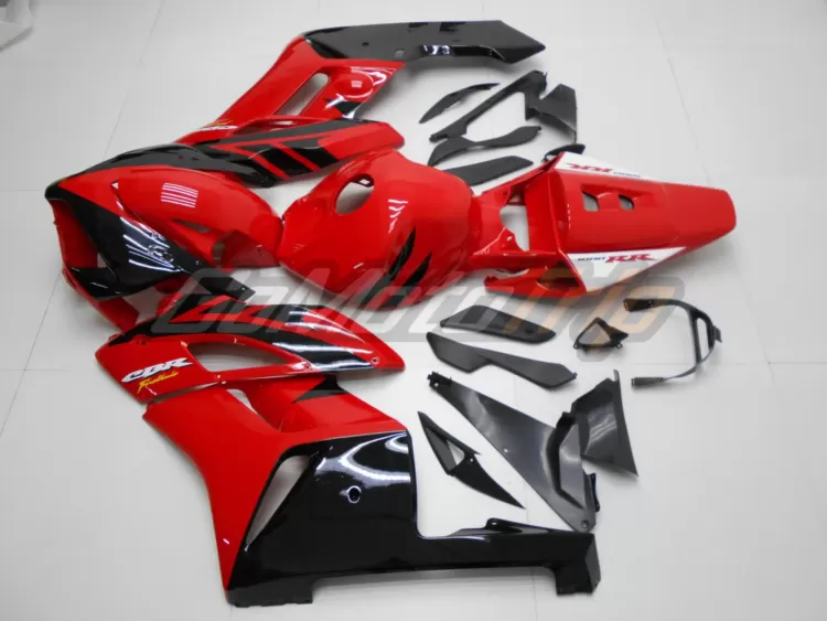 2004 2005 Honda Cbr1000rr Black Red Fairing2 4