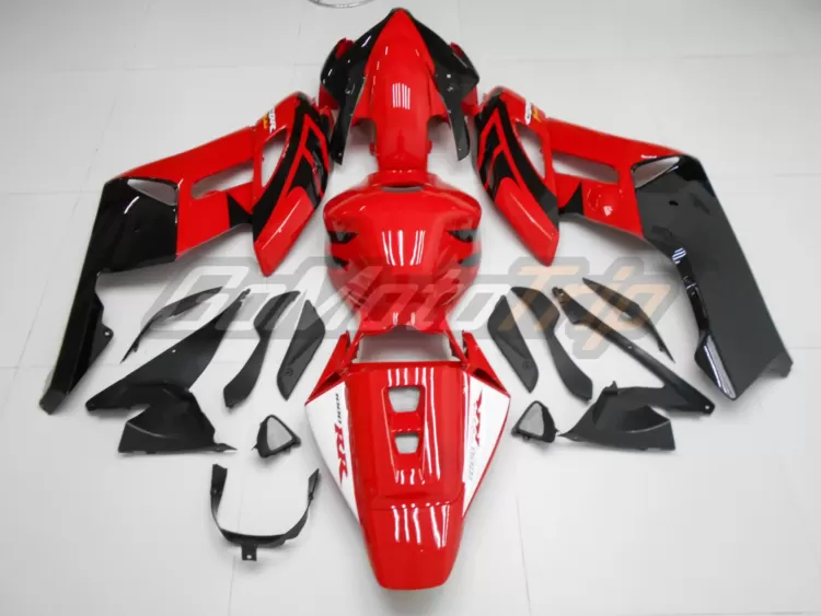 2004 2005 Honda Cbr1000rr Black Red Fairing2 6