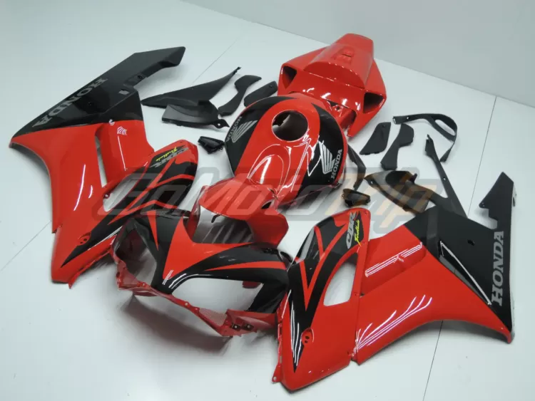 2004 2005 Honda Cbr1000rr Black Red Fairing3 2