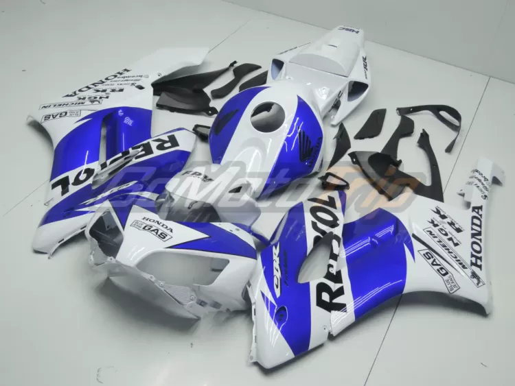 2004 2005 Honda Cbr1000rr Blue White Repsol Fairing 2