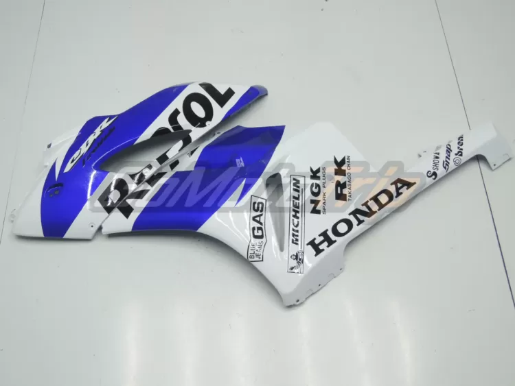 2004 2005 Honda Cbr1000rr Blue White Repsol Fairing 7