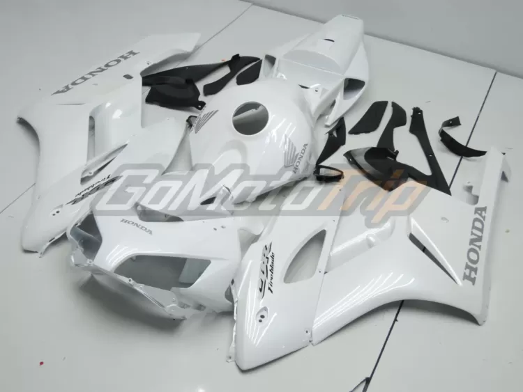 2004 2005 Honda Cbr1000rr Pearl White Fairing 2