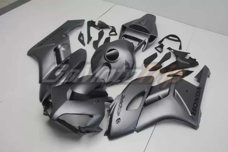 2004 2005 Honda Cbr1000rr Silver Gray Fairing 2