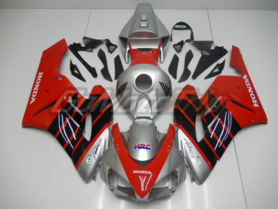 2004 2005 Honda Cbr1000rr Silver Red Fairing 1