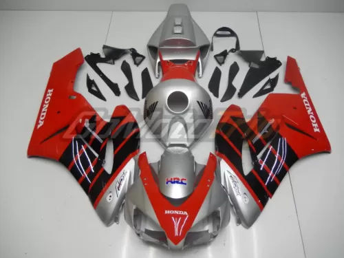 2004 2005 Honda Cbr1000rr Silver Red Fairing 1