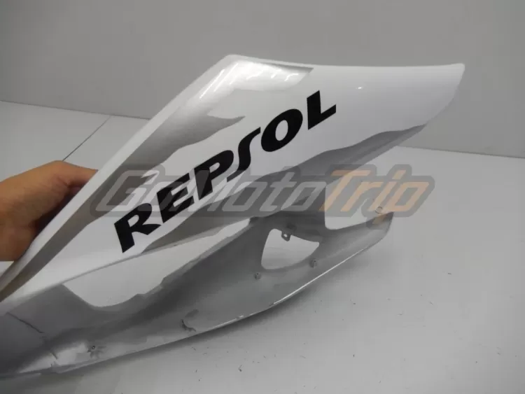 2004 2005 Honda Cbr1000rr Silver White Repsol Fairing2 14