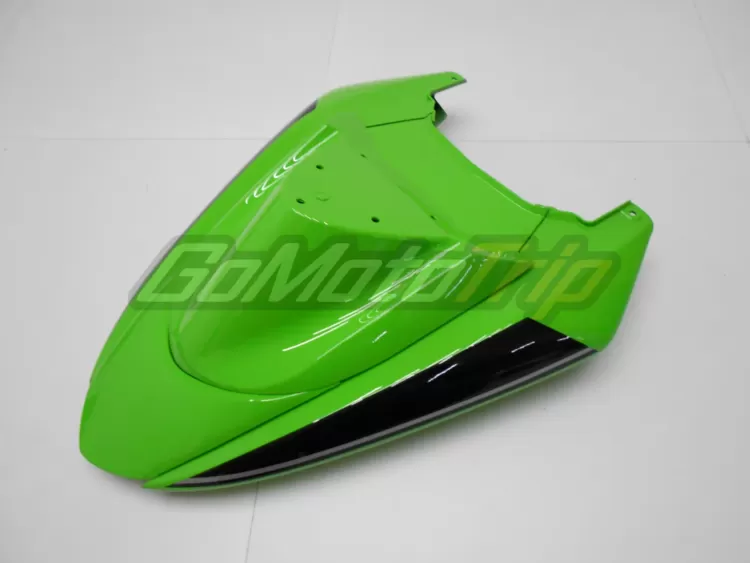 2004 2005 Kawasaki Ninja Zx 10r Black Green Fairing3 16