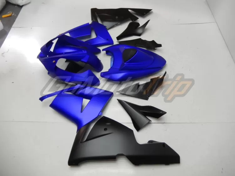 2004 2005 Kawasaki Ninja Zx 10r Blue Fairing 4