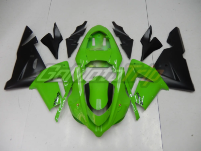 2004 2005 Kawasaki Ninja Zx 10r Green Fairing 1