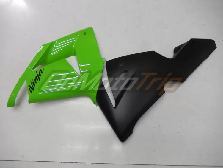 2004 2005 Kawasaki Ninja Zx 10r Green Fairing 8