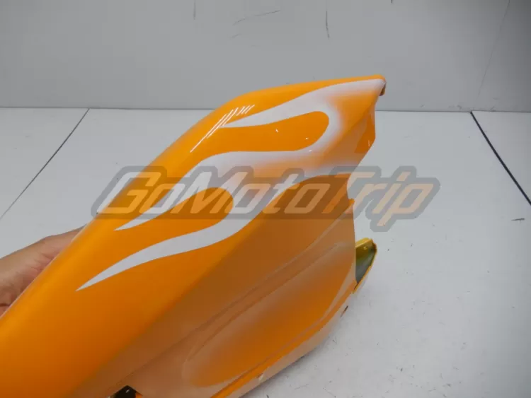 2004 2005 Kawasaki Ninja Zx 10r White Flame Fairing 18