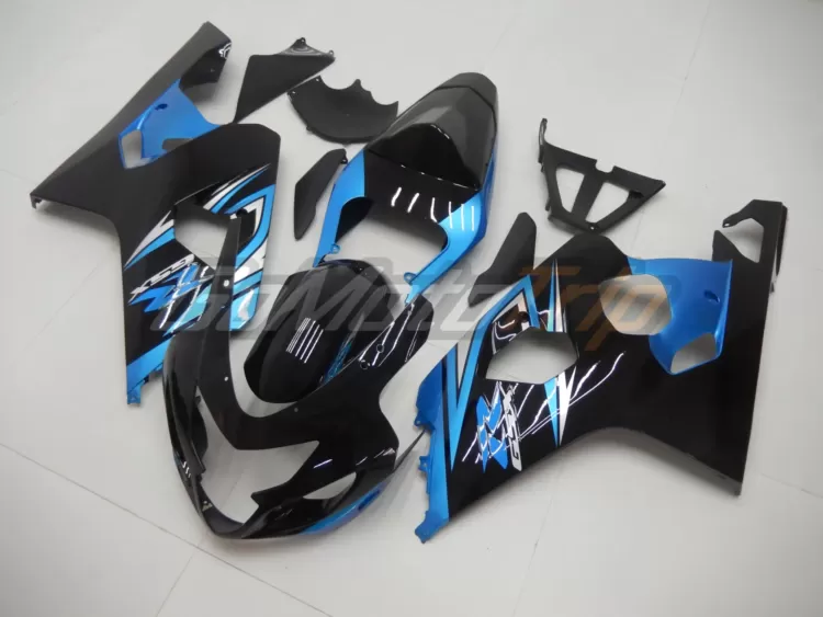 2004 2005 Suzuki K4 Black Blue Fairing 2